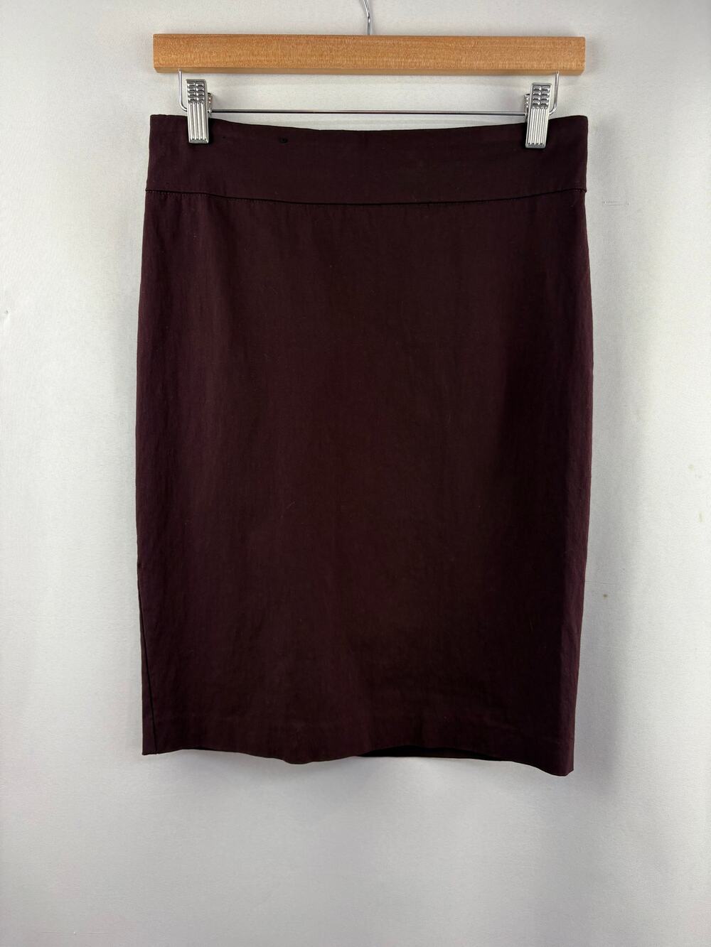 Women’s Mario Serrani Small Burgundy Pencil Skirt